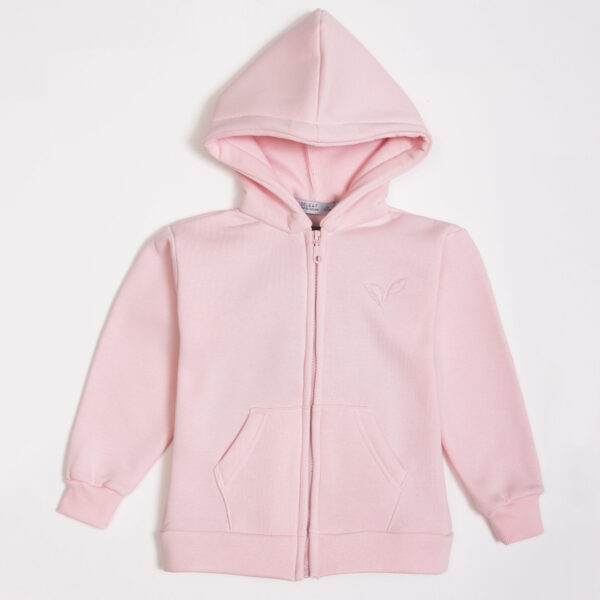 Zip hoodie | Blush
